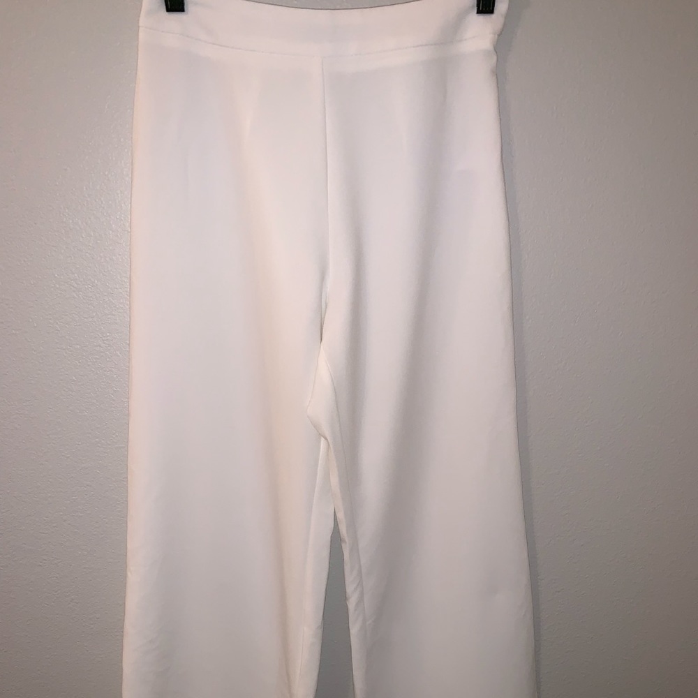 Top shop white slacks